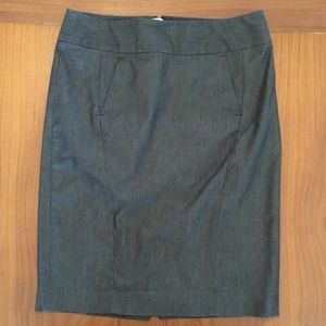 Ann Taylor Loft Pencil Skirt Black